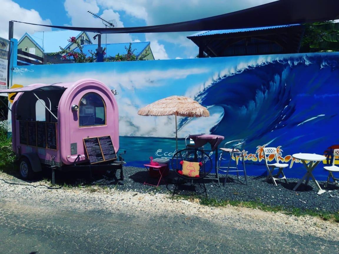 Surf Camp Kokoplaj, A 150M De La Plage Et Du Spot De Surf Sainte-Anne  Dış mekan fotoğraf